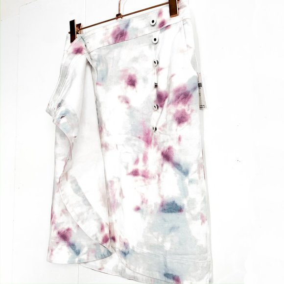 NWT anthropologie kimmie tie-dye tulip midi skirt - Picture 9 of 9